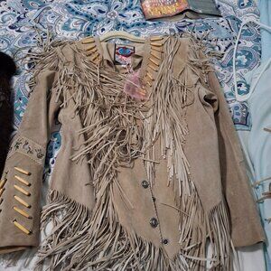 Fringed Lightweight Coat